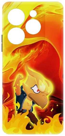 Чехол Krutoff Soft Case Brawl Stars для Infinix Hot 40 Pro (505412)