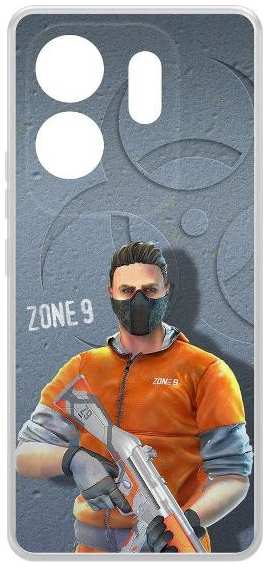 Чехол Krutoff Clear Case Standoff 2 для Infinix Zero 30 4G (503477)