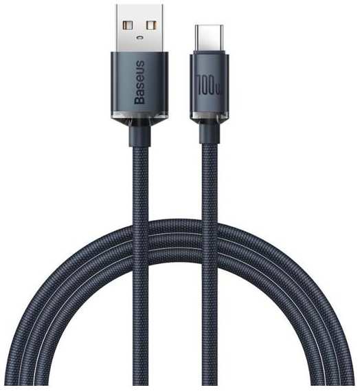 Кабель Baseus USB Type-C, 5A, 100W, 1,2 м, черный (9900696) 90154763313