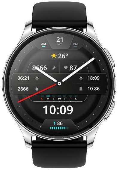 Смарт-часы Amazfit Pop 3R A2319 Silver (AMF-6972596107071) 90154763450