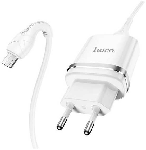 Сетевое зарядное устройство HOCO N1 White (9881676) 90154763564