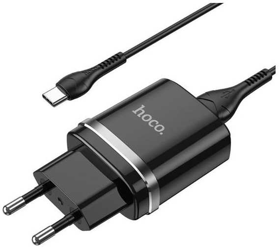 Сетевое зарядное устройство HOCO N1 Black (9881677) 90154763567