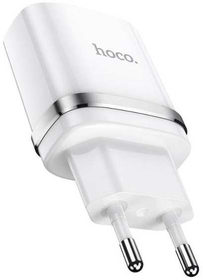 Сетевое зарядное устройство HOCO N1 White (9881672) 90154763589