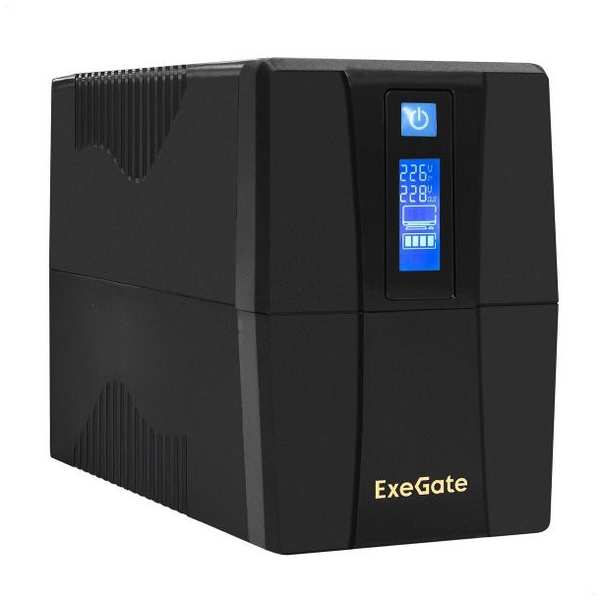 ИБП ExeGate SpecialPro Smart LLB-1000.LCD.AVR.2SH.RJ.USB (EX292621RUS)