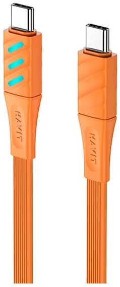Кабель Havit USB Type-C, 3A, 1 м, оранжевый (CB6254) 90154768306