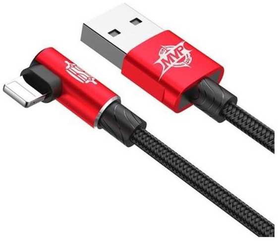 Кабель Baseus MVP Elbow Type, Lightning/USB, 1 м, красный (9900705)