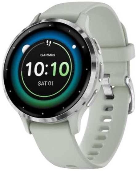 Смарт-часы Garmin Venu 3S Sage Passivated (010-02785-01G)