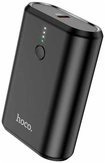 Внешний аккумулятор Hoco Q3, 10000 мАч, USB + Type-C, 3 А, быстрая зарядка, дисплей, черный (9881595) 90154778281