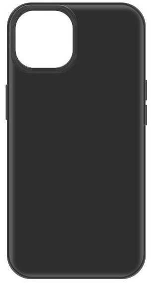 Чехол Krutoff Silicone Case для iPhone 15, черный (475560) 90154779813