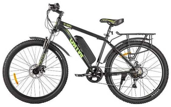 Электровелосипед Intro Sport XT, черный/зеленый (024318-2687) 90154784345