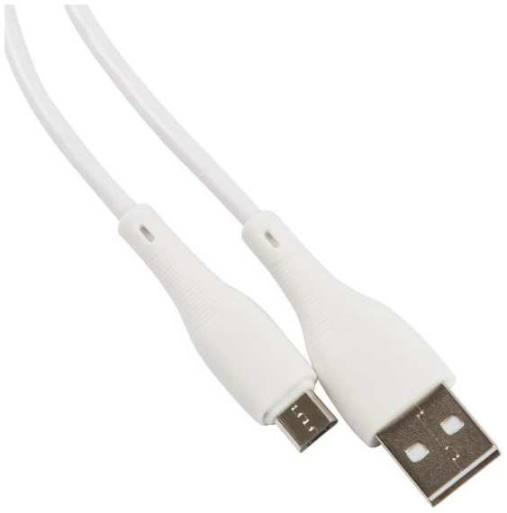 Кабель UNBROKE Fika USB/microUSB, 2A, 1 м, белый (УТ000029871) 90154785543