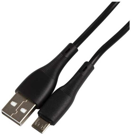 Кабель UNBROKE Fika USB/microUSB, 2A, 1 м, черный (УТ000029872) 90154785588