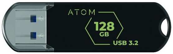 USB-флешка Atom 128GB USB 3.1 (AUSB3H2BK/128GB)