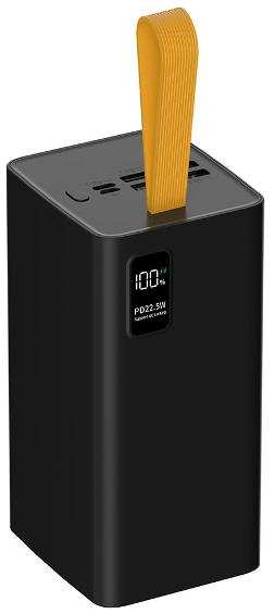 Внешний аккумулятор Pero Li-Pol Оutput USB-C + 4хUSB-A 60000mAh Black (PB10BL) 90154792028