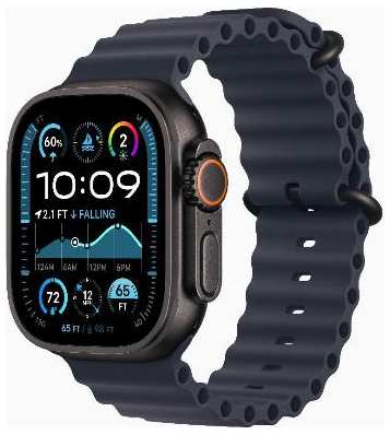 Смарт-часы Apple Watch Ultra 2 49mm Black Titanium Case with Navy Ocean Band, размер Regular 90154797024