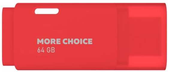 USB-флешка More Choice USB 2.0 64GB Red (MF64) 90154802499