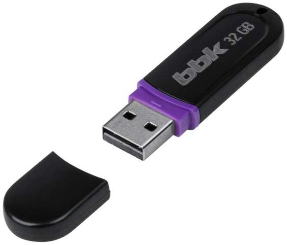 USB-флешка BBK Jet USB2.0 32GB, черная (032G-Jet)
