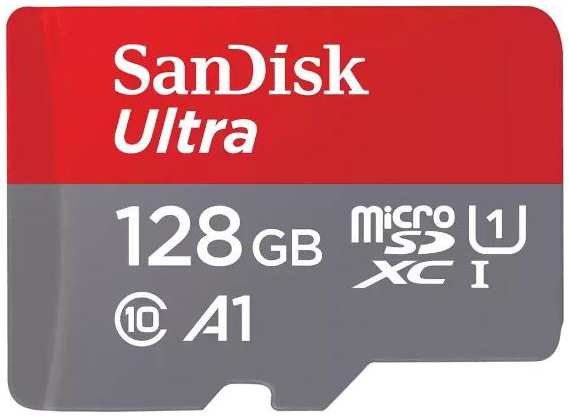 Карта памяти SanDisk Ultra UHS I microSDXC 128GB (SDSQUAB-128G-GN6MN)