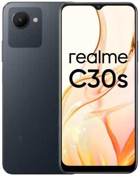 Смартфон Realme C30s 3+64GB Stripe Black (RMX3690) 90154825147
