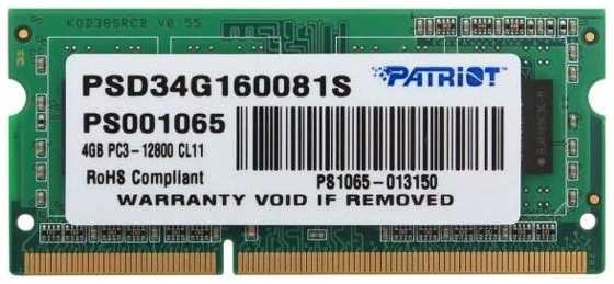 Оперативная память Patriot PSD34G160081S 90154833812