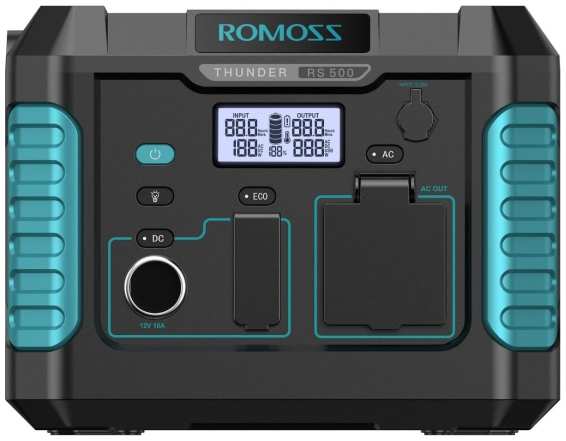 Портативная электростанция ROMOSS 340 мА, 500 Вт, 108000 мАч (RS500)
