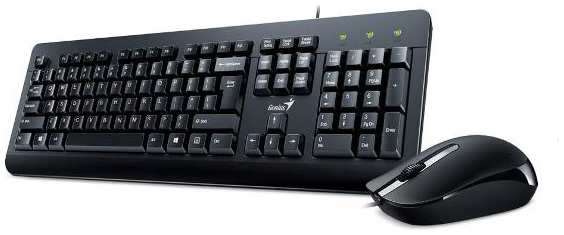 Комплект клавиатура + мышь Genius KM-160