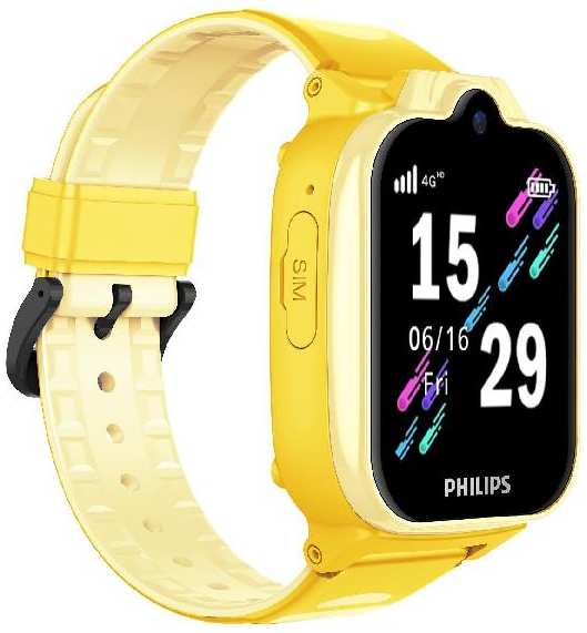 Смарт-часы Philips Kids W6610 (CTW6610YL/00)