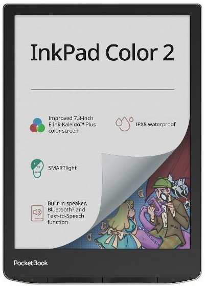 Электронная книга PocketBook Ink Pad Color 2 Moon Silver (PB743C-N-WW) 90154859204