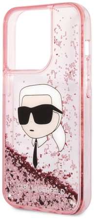 Чехол Karl Lagerfeld для iPhone 14 Pro Max, розовый (KLHCP14XLNKH) 90154862527