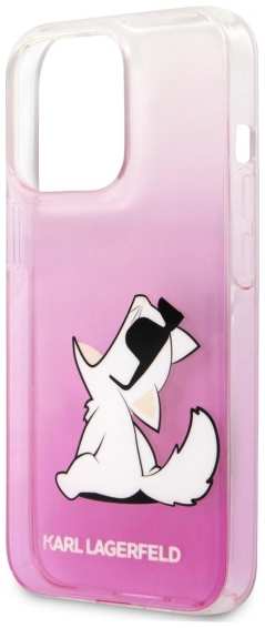 Чехол Karl Lagerfeld для iPhone 13 Pro Max, розовый (KLHCP13XCFNRCPI) 90154862583