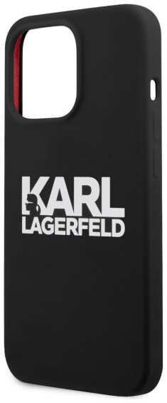 Чехол Karl Lagerfeld для iPhone 13 Pro Max, черный (KLHCP13XSLKLRBK) 90154862589