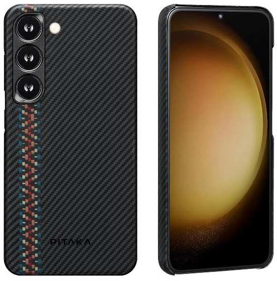 Чехол PITAKA MagEZ 3 Case для Samsung Galaxy S23, кевлар рапсодия (FR2301) 90154867972