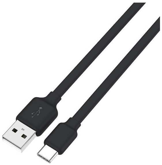 Кабель CARMEGA USB Type-C Flat 1,5m Black (CAR-C-AC-FL-15M-BK) 90154875203