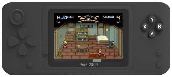 Портативная игровая приставка Retro Genesis Port 2000 (BL-862)