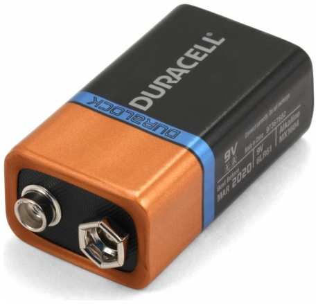 Батарейка Duracell 6LR61/6LF22, 9В (00000344366)