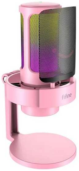 Микрофон Fifine AmpliGame A8 Pink 90154887909