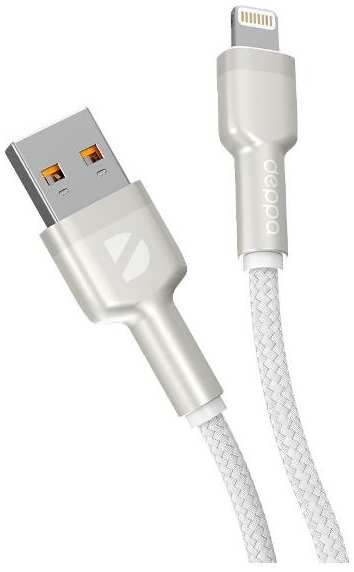 Кабель Deppa Elite USB/Lightning, 1 м, белый (72508) 90154890336