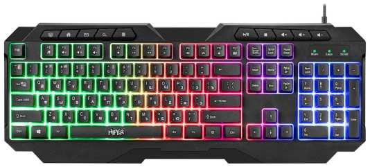 Игровая клавиатура HIPER Wizard (MKB-6)