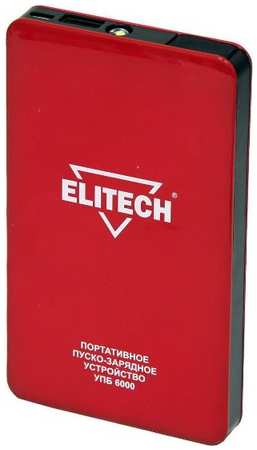 Автомобильное зарядное устройство Elitech УПБ 6000 (190998) 90154892892
