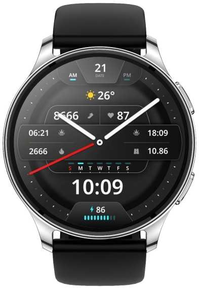 Смарт-часы Amazfit Pop 3R Silver (A2319)