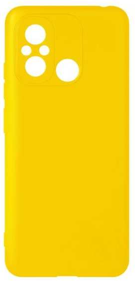 Чехол DF для Xiaomi Redmi 12C/Poco C55 Yellow (xiCase-79) 90154896237