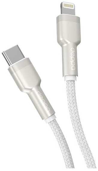 Кабель Deppa Elite USB-C/Lightning, 1м White (72509) 90154899741