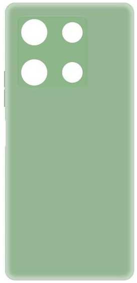 Чехол KRUTOFF Silicone Case для Infinix Note 30 Pro, зеленый (452995) 90154899783