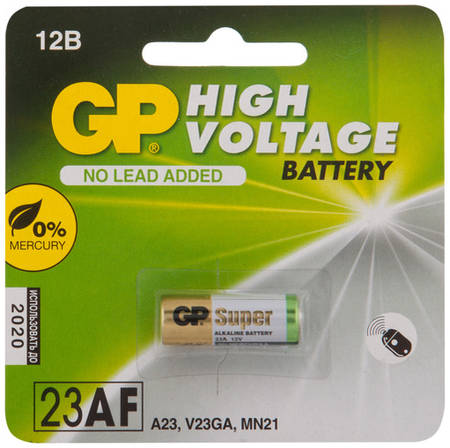 Батарейка GP 23A (MN21), 1 шт. (23A-F1) 9036444474