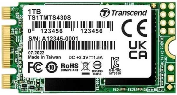 SSD накопитель Transcend TS1TMTS430S