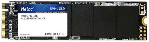 SSD накопитель NETAC N950E Pro 1TB (NT01N950E-001T-E4X) 9092044127
