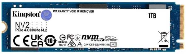 SSD накопитель Kingston NV2 1TB (SNV2S/1000G) 9092044139