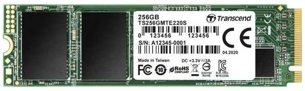 SSD накопитель Transcend MTE220S 256GB (TS256GMTE220S)