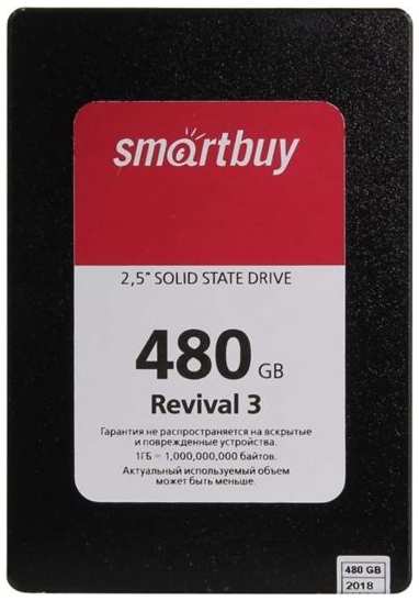 SSD накопитель Smartbuy Revival3 480GB (SB480GB-RVVL3-25SAT3) 9092044232