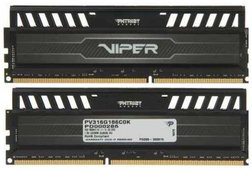 Оперативная память Patriot Viper 3 16GB DDR3 1866Mhz (PV316G186C0K)